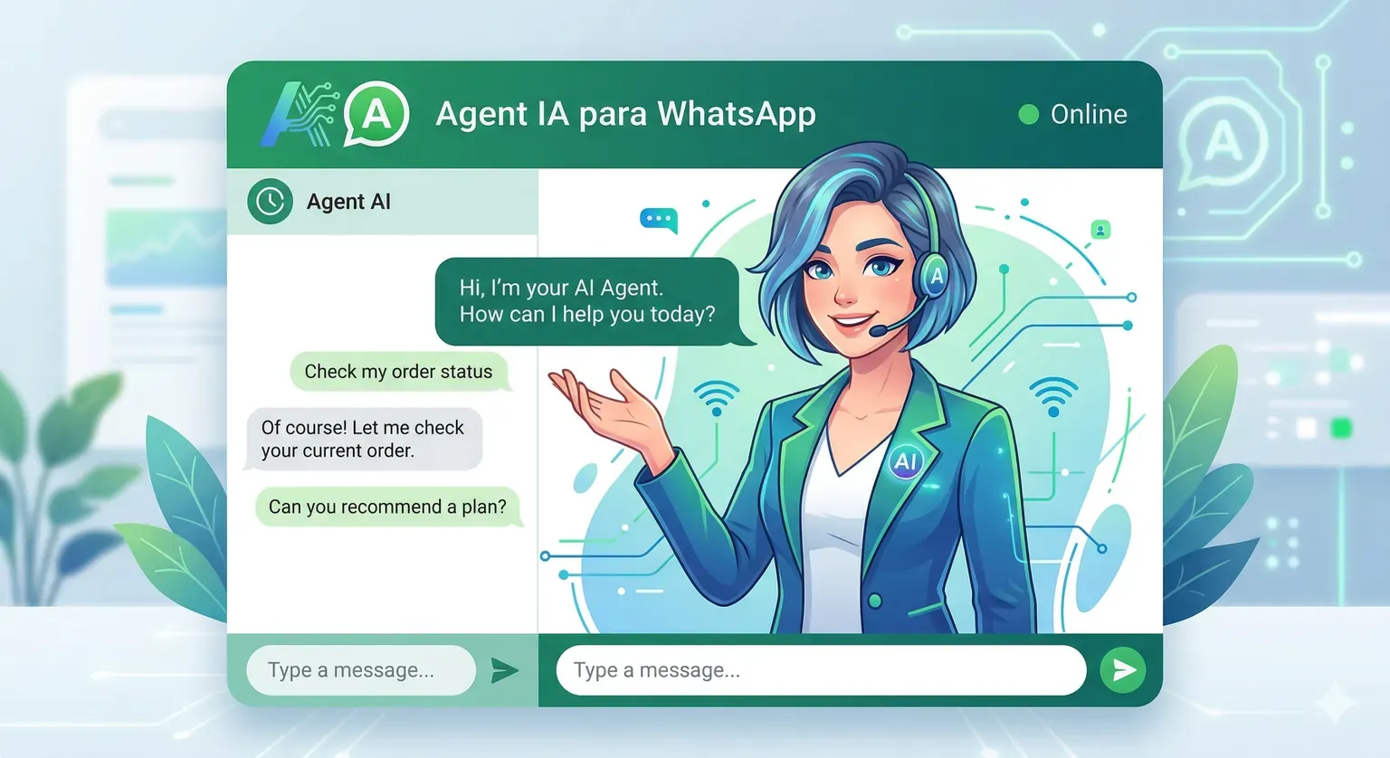 agente IA WhatsApp
