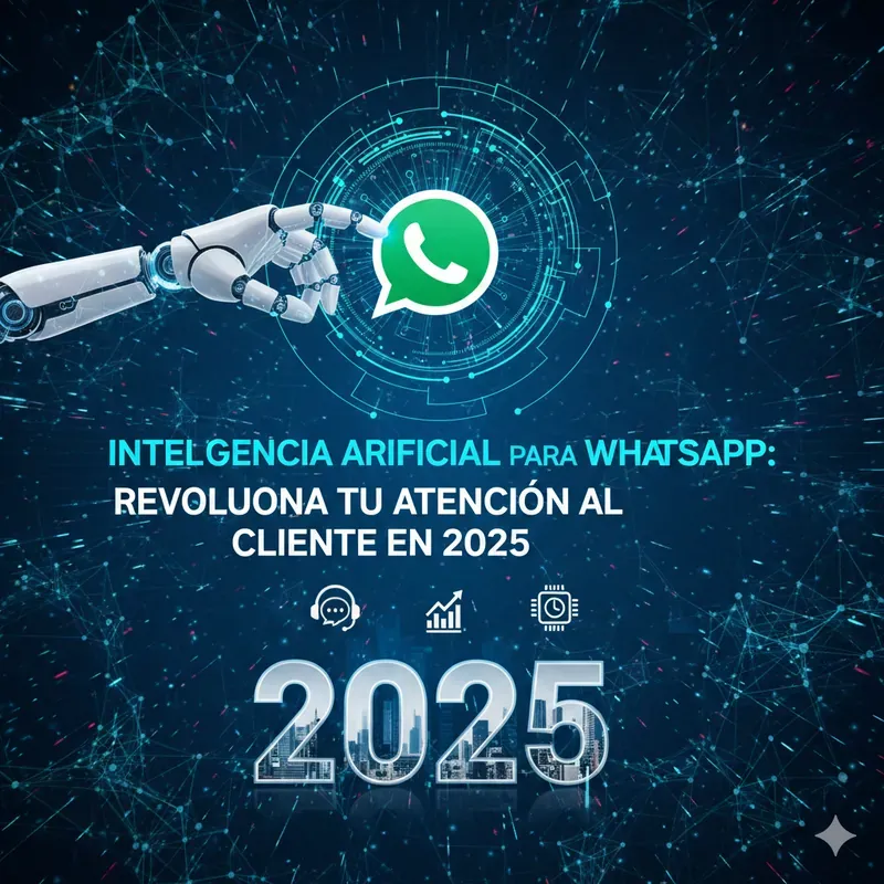 Inteligencia Artificial para WhatsApp: Revoluciona tu Atención al Cliente en 2025