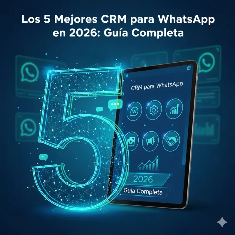 Los 5 Mejores CRM para WhatsApp en 2026: Guía Completa