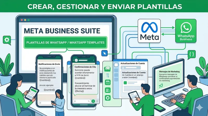 whatsapp templates plantillas meta