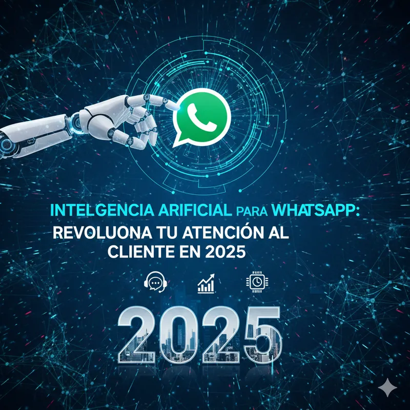 Inteligencia Artificial para WhatsApp: Revoluciona tu Atención al Cliente en 2025